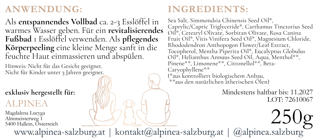 ALPINEA 3-in-1 Spa-Ritual: Probierset (3 x 150g)