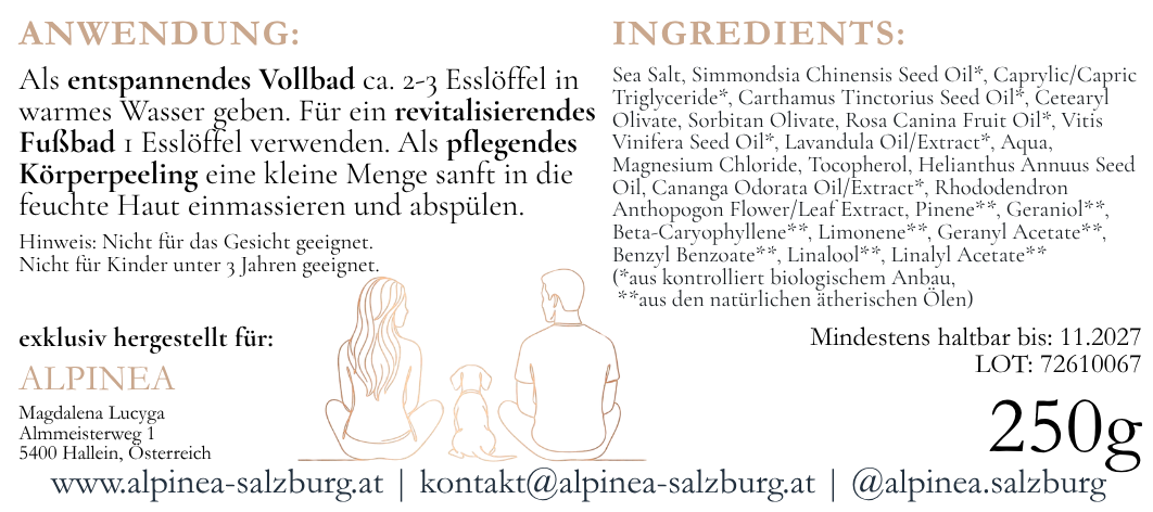 ALPINEA 3-in-1 Spa-Ritual: Lavendel & Cananga